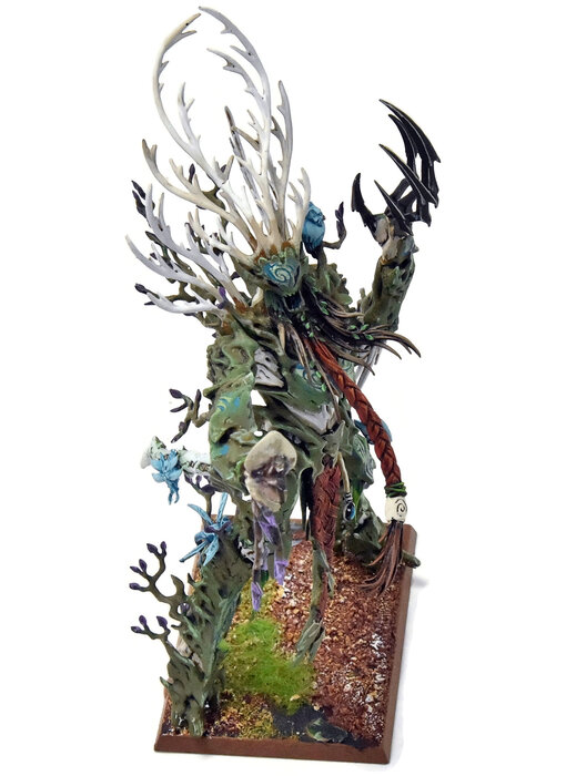 WOOD ELVES Treeman Ancient #1 PRO PAINTED Fantasy Base need to be finished