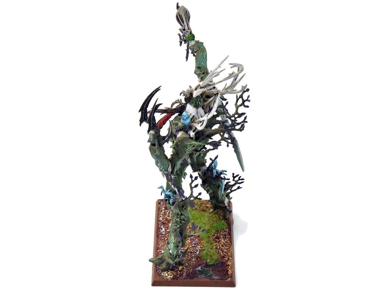 Games Workshop WOOD ELVES Treeman Ancient #1 PRO PAINTED Fantasy Base need to be finished