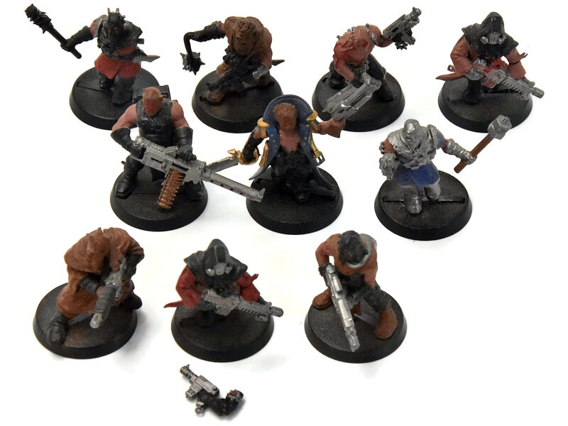 Games Workshop CHAOS SPACE MARINES 10 Cultists #1 Warhammer 40K