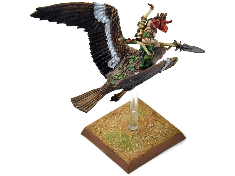Games Workshop WOOD ELVES Warhawk Rider #3 PRO PAINTED METAL Fantasy