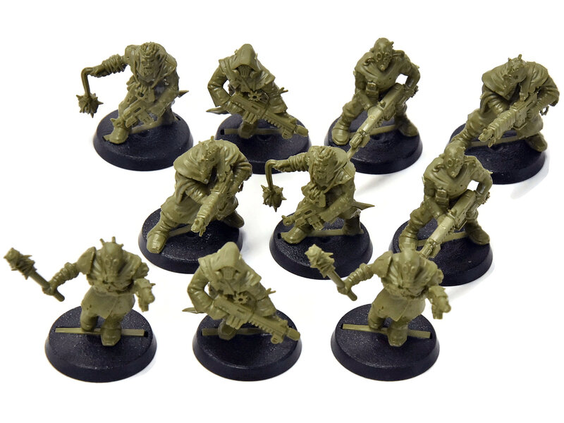 Games Workshop CHAOS SPACE MARINES 10 Cultists #3 Warhammer 40K
