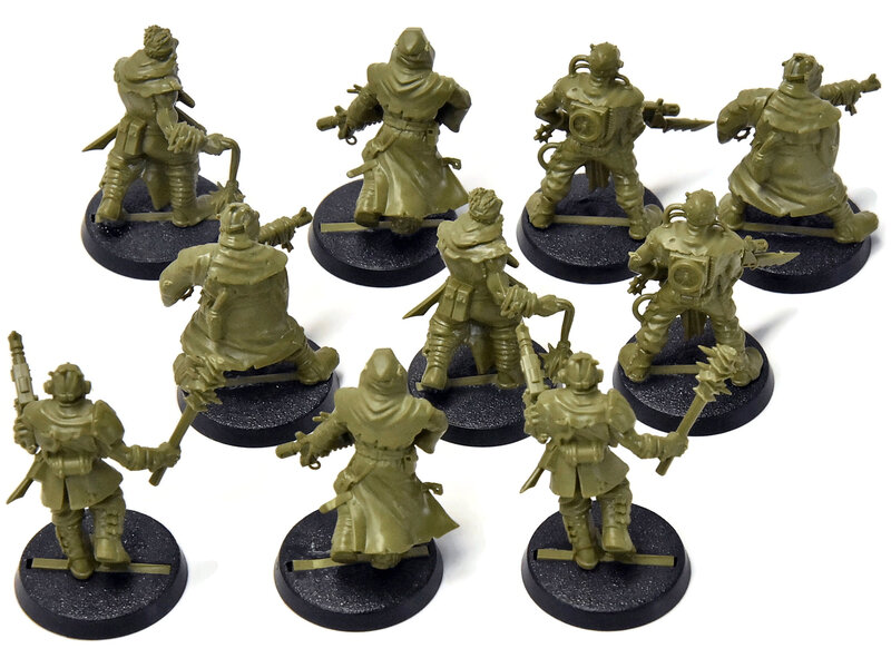 Games Workshop CHAOS SPACE MARINES 10 Cultists #3 Warhammer 40K