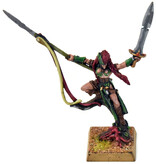 Games Workshop WOOD ELVES Shadowdancer #1 METAL WELL PAINTED Fantasy