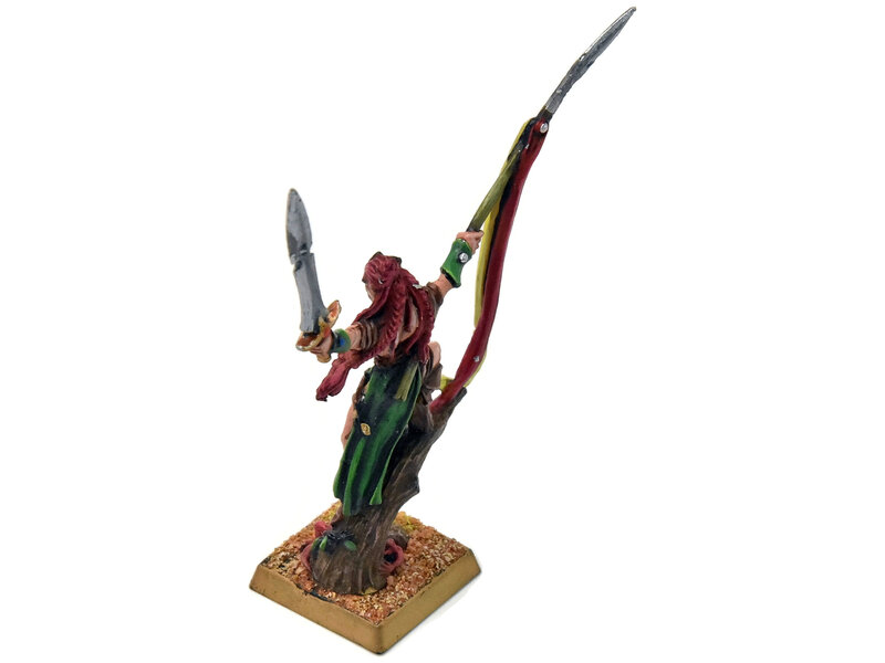 Games Workshop WOOD ELVES Shadowdancer #1 METAL WELL PAINTED Fantasy