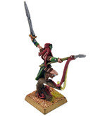 Games Workshop WOOD ELVES Shadowdancer #1 METAL WELL PAINTED Fantasy