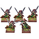 WOOD ELVES 5 Wardancer #1 METAL PRO PAINTED Fantasy