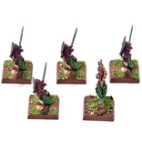 Games Workshop WOOD ELVES 5 Wardancer #1 METAL PRO PAINTED Fantasy