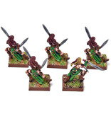 Games Workshop WOOD ELVES 5 Wardancer #1 METAL PRO PAINTED Fantasy