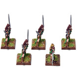 Games Workshop WOOD ELVES 5 Wardancer #1 METAL PRO PAINTED Fantasy