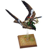 Games Workshop WOOD ELVES Warhawk Rider #6 PRO PAINTED METAL Fantasy