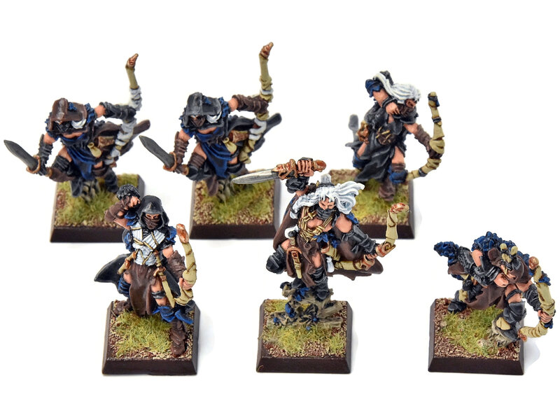 Games Workshop WOOD ELVES 6 Waywatcher #2 METAL PRO PAINTED Fantasy