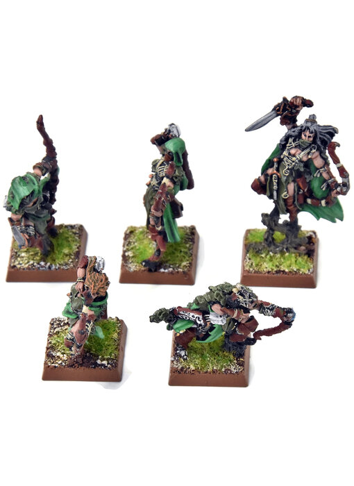 WOOD ELVES 5 Waywatcher #1 METAL PRO PAINTED Fantasy
