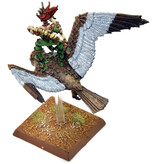 Games Workshop WOOD ELVES Warhawk Rider #2 PRO PAINTED METAL Fantasy