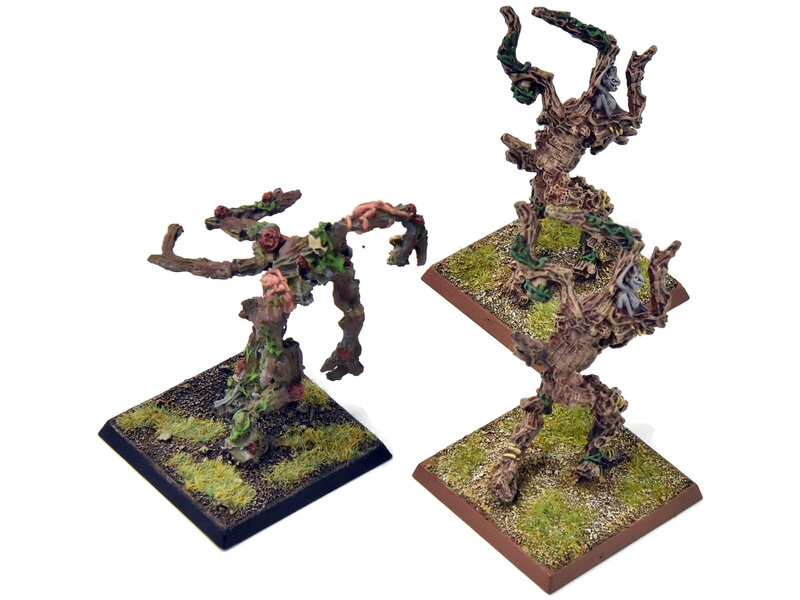 Games Workshop WOOD ELVES 3 Treekin #3 METAL WELL PAINTED Fantasy Treekins