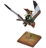 Games Workshop WOOD ELVES Warhawk Rider #1 PRO PAINTED METAL Fantasy