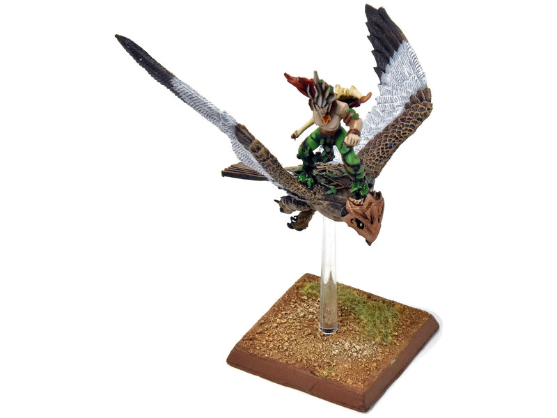 Games Workshop WOOD ELVES Warhawk Rider #1 PRO PAINTED METAL Fantasy