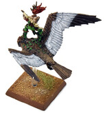 Games Workshop WOOD ELVES Warhawk Rider #1 PRO PAINTED METAL Fantasy