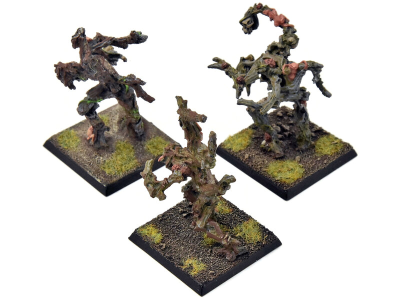 Games Workshop WOOD ELVES 3 Treekin #2 METAL WELL PAINTED Fantasy treekins