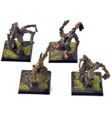Games Workshop WOOD ELVES 4 Treekin #1 METAL WELL PAINTED Fantasy Treekins