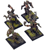 Games Workshop WOOD ELVES 4 Treekin #1 METAL WELL PAINTED Fantasy Treekins