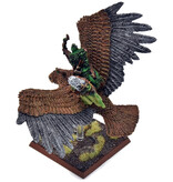 Games Workshop WOOD ELVES Giant Eagle With Waywatcher Converted #1 METAL Fantasy