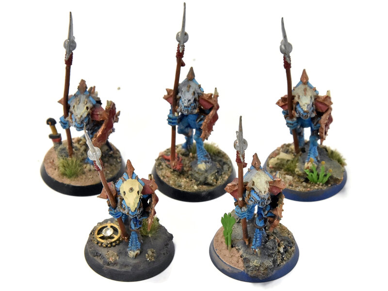 Games Workshop SERAPHON 5 Temple Guards #2 METAL Sigmar