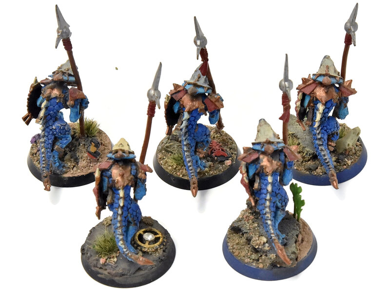 Games Workshop SERAPHON 5 Temple Guards #2 METAL Sigmar