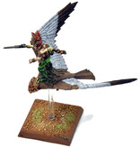 Games Workshop WOOD ELVES Warhawk Rider #7 PRO PAINTED METAL Fantasy