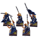 Games Workshop WOOD ELVES 5 Eternal Guards #3 METAL PRO PAINTED Fantasy