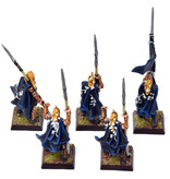 Games Workshop WOOD ELVES 5 Eternal Guards #3 METAL PRO PAINTED Fantasy