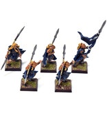 Games Workshop WOOD ELVES 5 Eternal Guards #3 METAL PRO PAINTED Fantasy