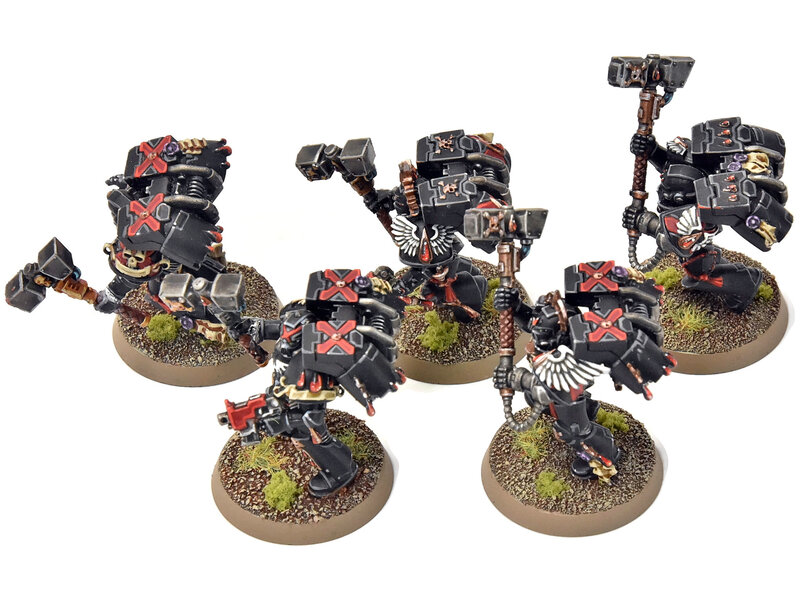 Games Workshop BLOOD ANGELS 5 Death Company With Jump Pack #17 PRO PAINTED Warhammer 40K