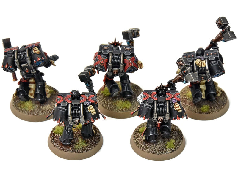 Games Workshop BLOOD ANGELS 5 Death Company With Jump Pack #17 PRO PAINTED Warhammer 40K