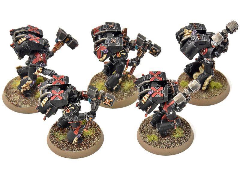 Games Workshop BLOOD ANGELS 5 Death Company With Jump Pack #17 PRO PAINTED Warhammer 40K