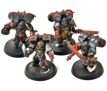 BLOOD ANGELS 4 Death Company With Jump Pack #14 PRO PAINTED Warhammer 40K
