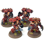 Games Workshop BLOOD ANGELS 4 Vanguard Veteran Squad #12 PRO PAINTED Warhammer 40K