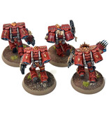 Games Workshop BLOOD ANGELS 4 Vanguard Veteran Squad #12 PRO PAINTED Warhammer 40K