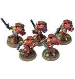 Games Workshop BLOOD ANGELS 5 Vanguard Veteran Squad #14 PRO PAINTED Warhammer 40K