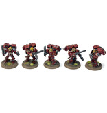 Games Workshop BLOOD ANGELS 5 Vanguard Veteran Squad #14 PRO PAINTED Warhammer 40K