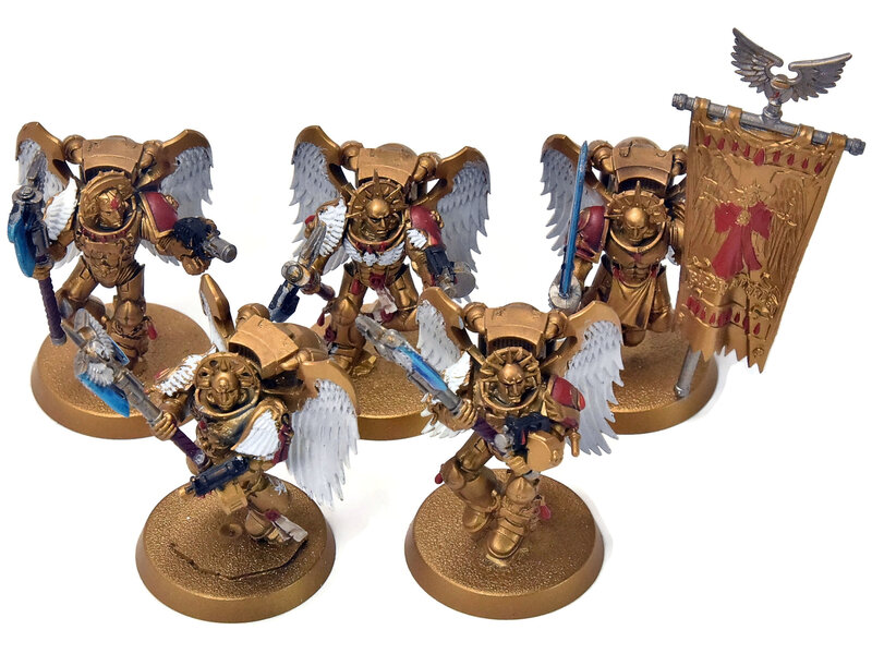 Games Workshop BLOOD ANGELS 5 Sanguinary Guards #2 Warhammer 40K