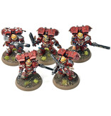 Games Workshop BLOOD ANGELS 5 Vanguard Veteran Squad #13 PRO PAINTED Warhammer 40K