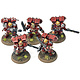 BLOOD ANGELS 5 Vanguard Veteran Squad #13 PRO PAINTED Warhammer 40K