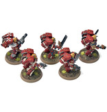 Games Workshop BLOOD ANGELS 5 Vanguard Veteran Squad #13 PRO PAINTED Warhammer 40K
