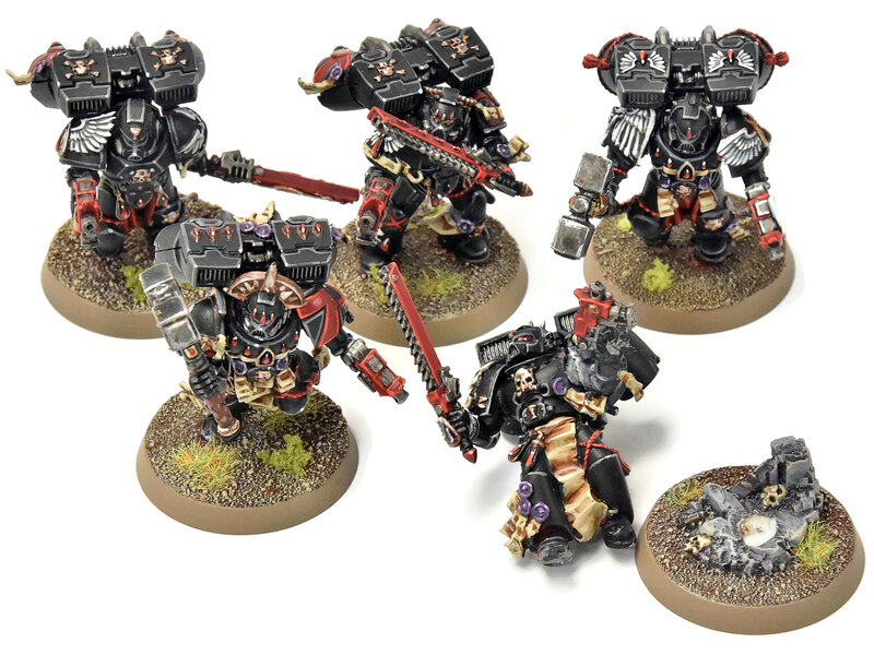 Games Workshop BLOOD ANGELS 5 Death Company With Jump Pack #15 PRO PAINTED Warhammer 40K