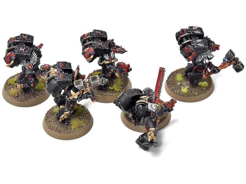 Games Workshop BLOOD ANGELS 5 Death Company With Jump Pack #15 PRO PAINTED Warhammer 40K