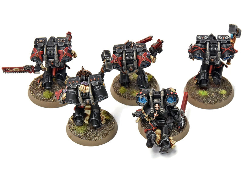 Games Workshop BLOOD ANGELS 5 Death Company With Jump Pack #15 PRO PAINTED Warhammer 40K