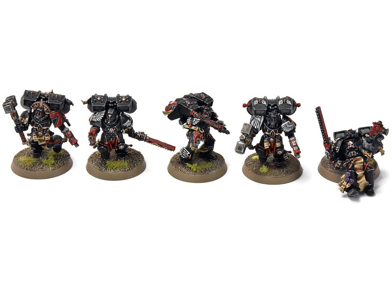 Games Workshop BLOOD ANGELS 5 Death Company With Jump Pack #15 PRO PAINTED Warhammer 40K