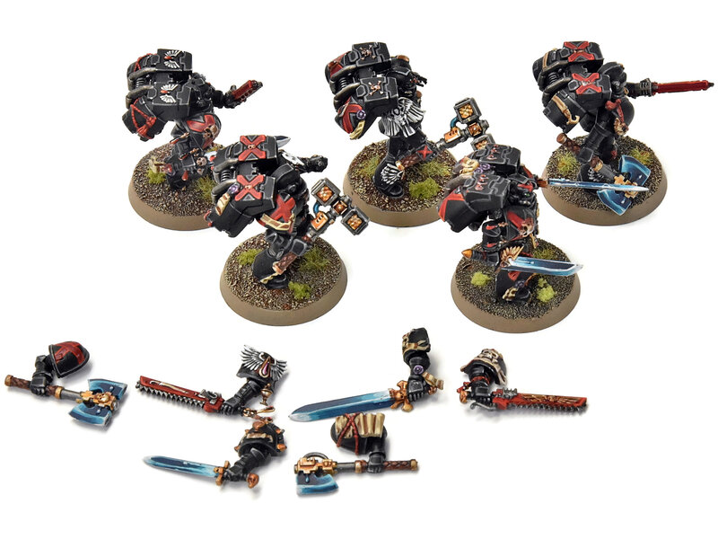 Games Workshop BLOOD ANGELS 5 Death Company With Jump Pack #19 PRO PAINTED Warhammer 40K