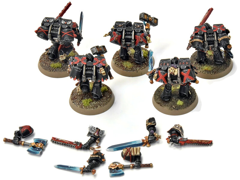 Games Workshop BLOOD ANGELS 5 Death Company With Jump Pack #19 PRO PAINTED Warhammer 40K