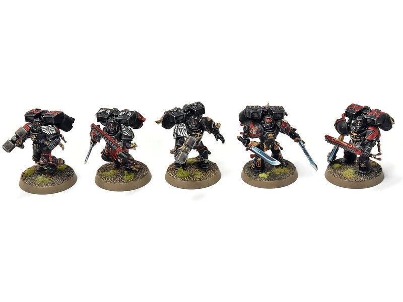 Games Workshop BLOOD ANGELS 5 Death Company With Jump Pack #19 PRO PAINTED Warhammer 40K